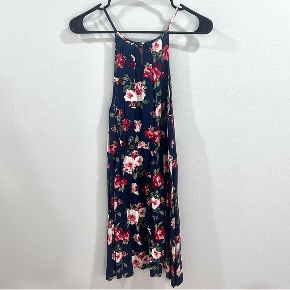 Justify navy floral sundress size medium - Picture 2 of 4